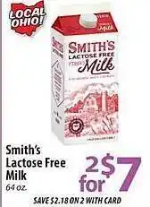 Lidl Smith's Lactose Free Milk offer