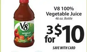 V8 100% Vegetable Juice
