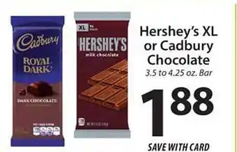 Lidl Hershey's Xl Or Cadbury Chocolate offer