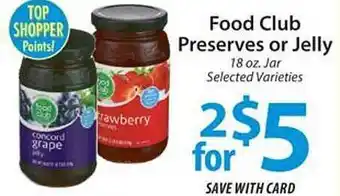 Lidl Food Club Preserves Or Jelly offer