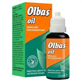 Lloyds Pharmacy Olbas oil inhalant decongestant offer