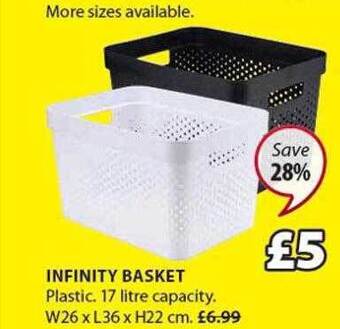 JYSK Infinity Basket offer