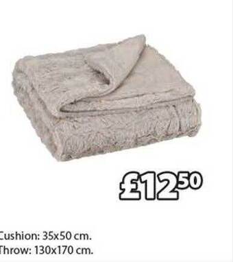 JYSK Cushion, Throw offer