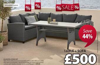 JYSK Ullehuse Lounge Set offer