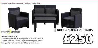 JYSK Molde Lounge Set offer