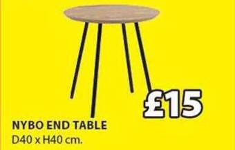 JYSK Nybo End Table offer