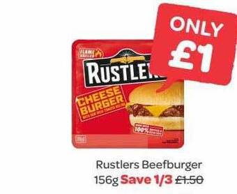 Spar Rustlers Beefburger offer