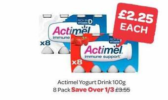Spar Actimel Yogurt Drink offer