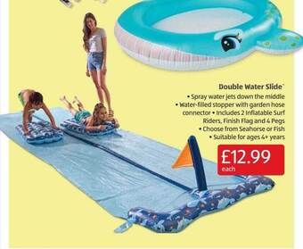 Aldi Double Water Slide offer