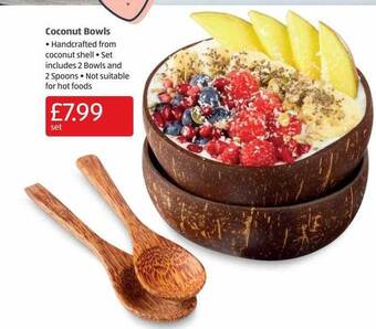 Aldi Coconut Bowls offer
