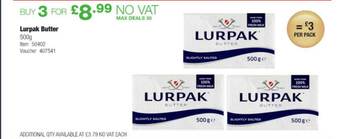 Costco Lurpak Butter offer