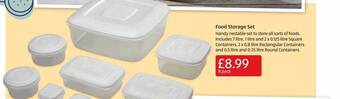 Aldi Food Storage Set offer