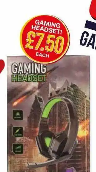 Poundstretcher Gaming Headset! offer