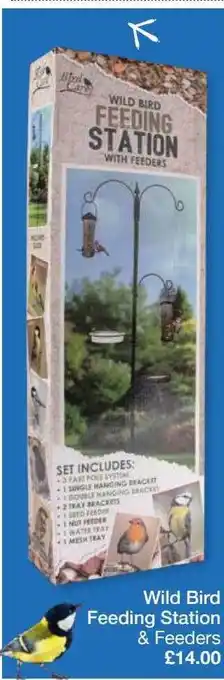 Wild Bird Feeding Station & Feeders