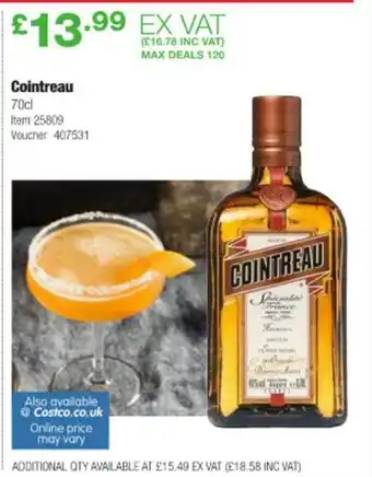 Costco Cointreau offer