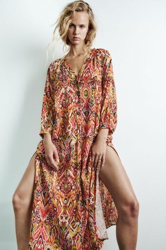 ZARA Printed tunic dress offer