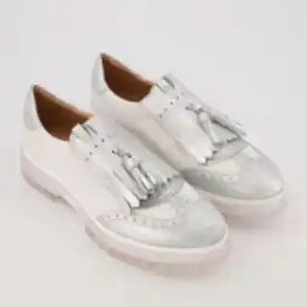 TK Maxx White leather myluse brogues offer