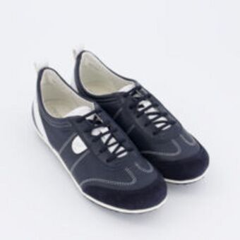 TK Maxx Navy leather trainers offer