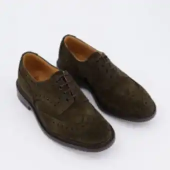 TK Maxx Green leather bourton brogues offer