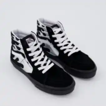 TK Maxx Black & silver flame trainers offer
