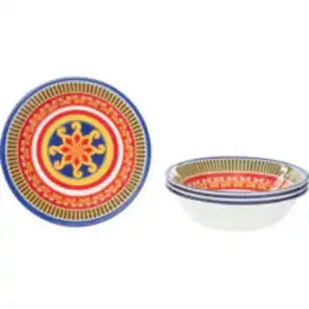 TK Maxx Four pack multicoloured patterned bowls offer