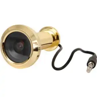 Toolstation Digital door viewer polished brass offer