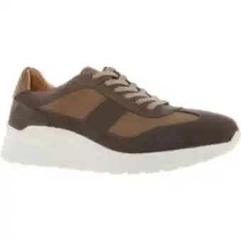 TK Maxx Taupe suede lace up trainers offer