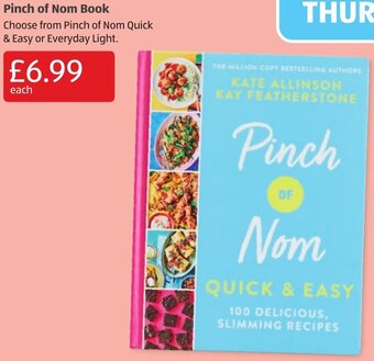 Aldi Pinch of Nom Book offer