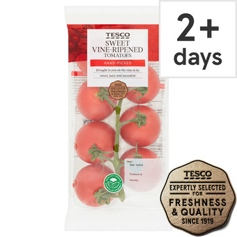 Tesco Tesco Sweet Vine Ripened Tomatoes 255G offer