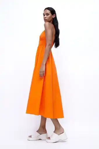 ZARA Strappy midi dress offer