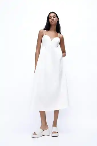 ZARA Voluminous midi dress offer
