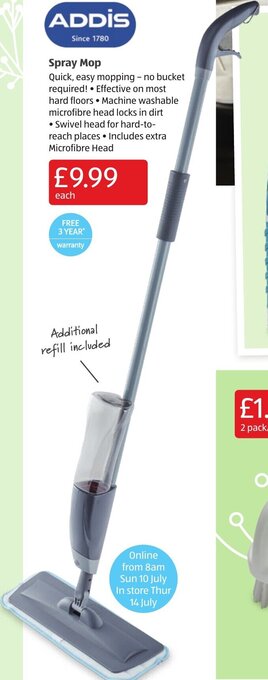 Aldi Spray Mop offer