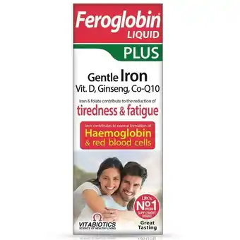Lloyds Pharmacy Vitabiotics feroglobin plus 200ml offer