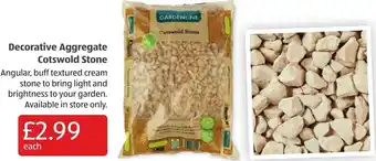 Aldi Decorative Aggregate Cotswold Stone offer