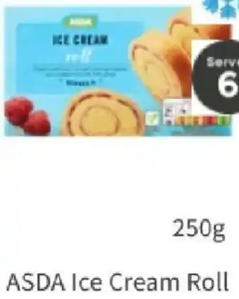 Asda ASDA Ice Cream Roll 250g offer