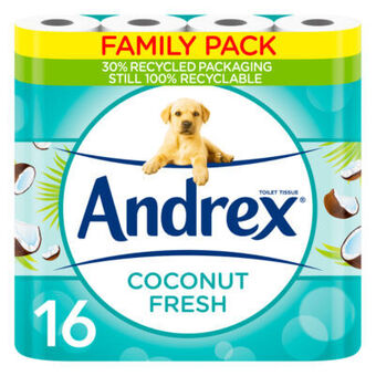 Asda Andrex Coconut Fresh 16 Toilet Rolls offer