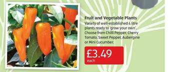 Aldi Fruit And Vegetable Plants offer