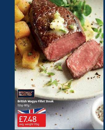 Aldi British Wagyu Fillet Steak offer