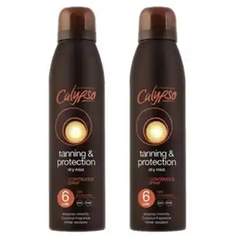 Home Bargains Calypso: tanning & protection dry mist 175ml - spf 6 (case of 2) offer