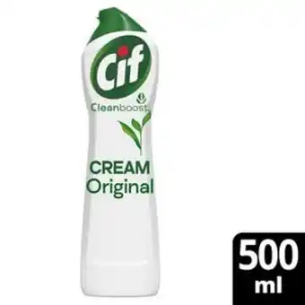 Sainsbury's Cif original cream cleaner 500ml offer