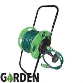 Home Bargains Garden hose trolley set: 25 metre offer