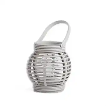 Home Bargains Home collections: led lantern - grey offer