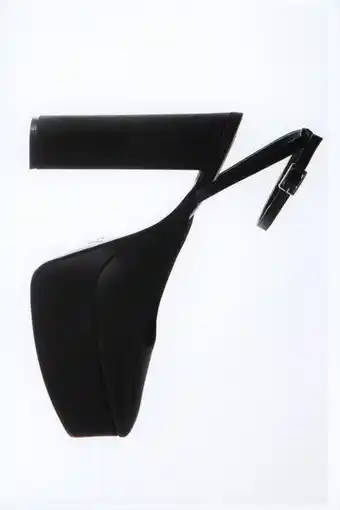 ZARA Platform high-heel slingback shoes offer