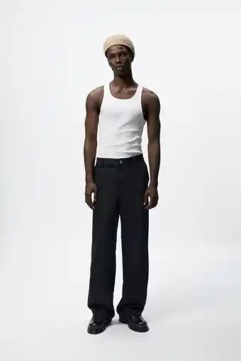 ZARA Relaxed fit denim trousers offer