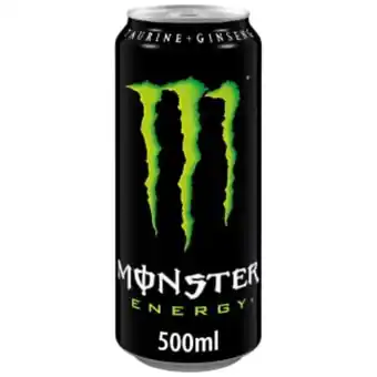 B&M Stores Monster energy drink 500ml offer