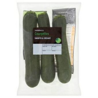 Sainsbury's Sainsbury's courgettes 500g offer