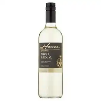 Sainsbury's Sainsbury's house pinot grigio 75cl offer