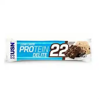 Home Bargains Usn select protein bar chocolate brownie flavour (12 x 60g bars) offer