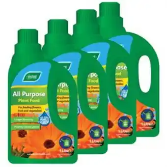 Home Bargains Westland all purpose plant food, 4 x 1l offer