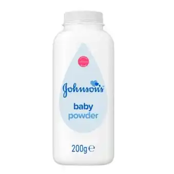 Lloyds Pharmacy Johnson's baby powder 200g offer